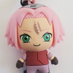 Naruto Shippuden Sakura Haruno Figural Bag Clip Keychain