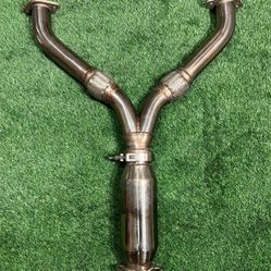 Motordyne Resonated Y Pipe 370z Q50 350z G37 G35 Nissan Infiniti Nismo IPL Parts Exhaust Tomei ISR