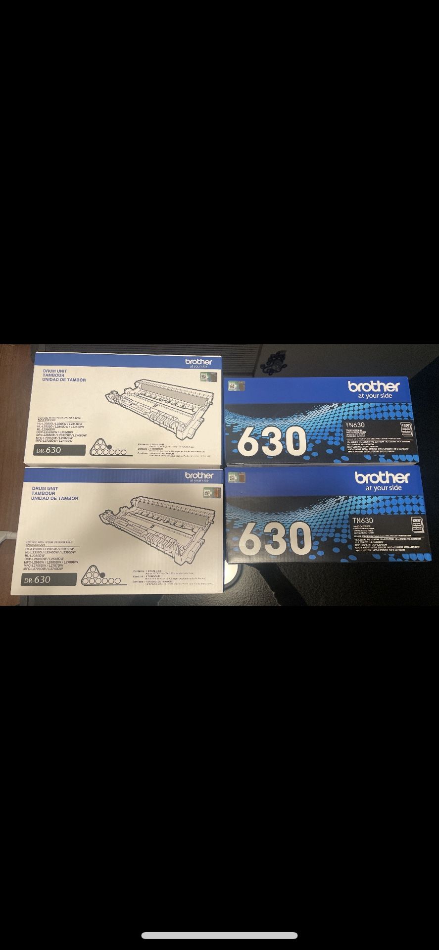 DR-630 Brother Printer Ink And Drum Units 