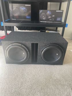 12” subwoofer box with subs
