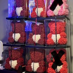  Big 17” Rose Teddy Bears