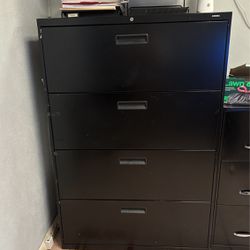 Large 3 Drawers File Cabinet 