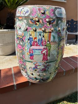 Vintage Chinese Garden Stool