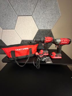 CRAFTSMAN V20 MAX Cordless Drill Driver and Impact Driver Set