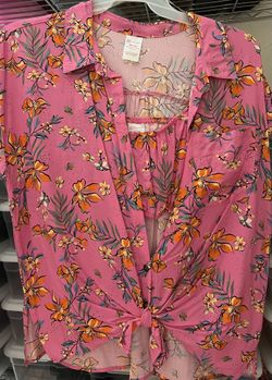 No Boundaries  Top W/Bralette Sz 19