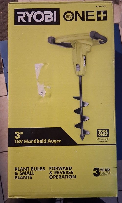 Ryobi Handheld Auger