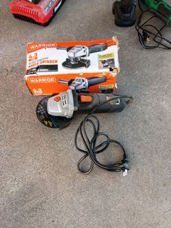 Warrior plug in grinder brand new