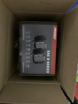 Rigid Industries D series SAE/DOT fog lights
