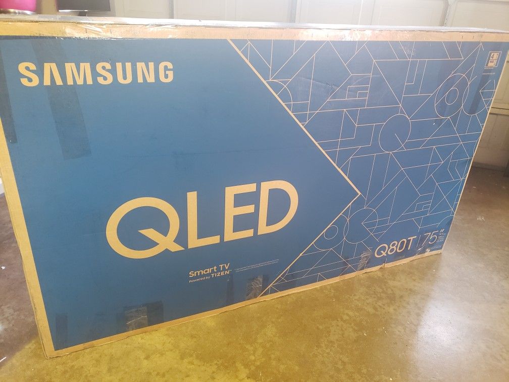 Tv Samsung 75", Q80T, Dynamic Cristal Display, 4k, Excellent