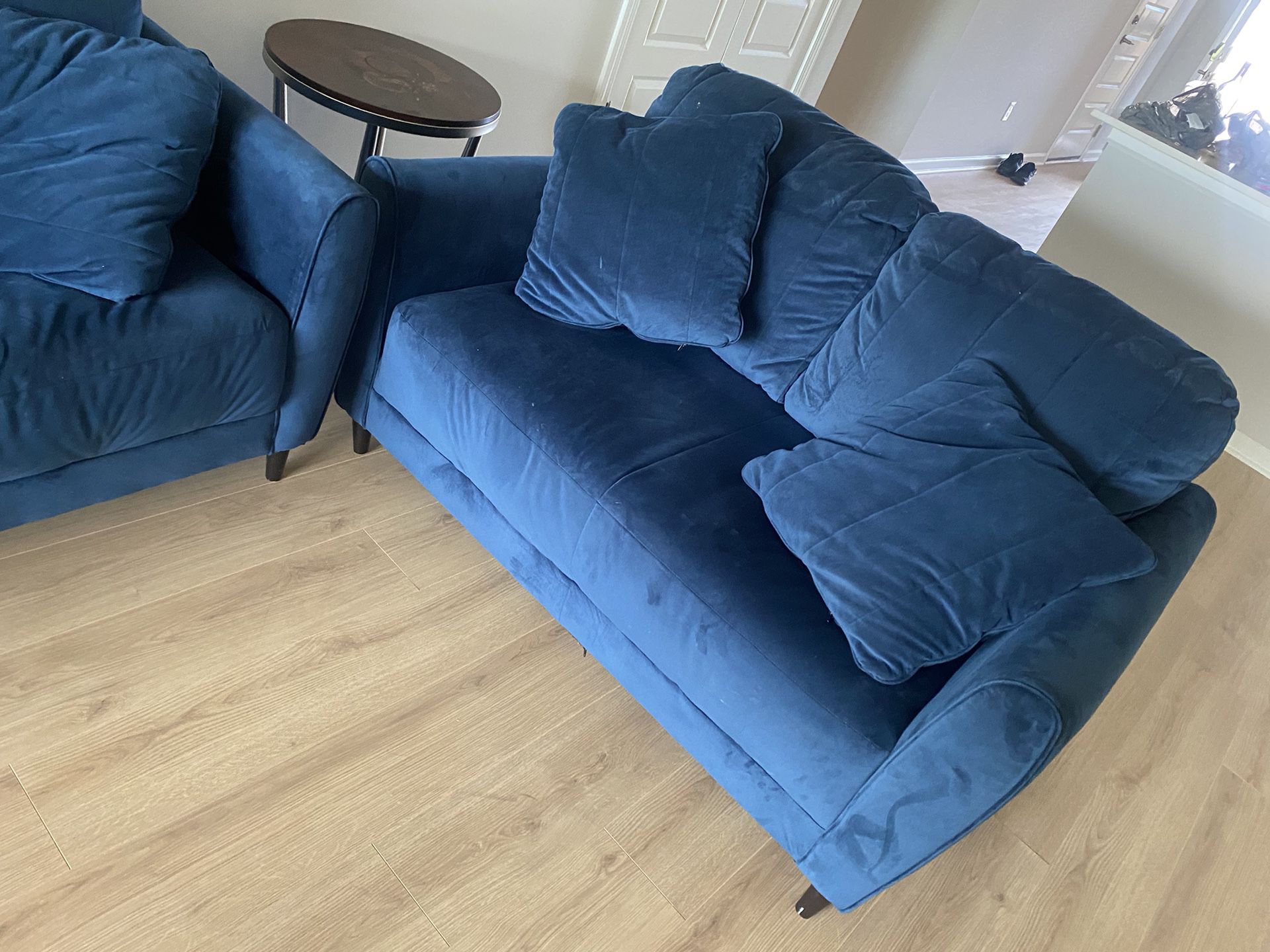 Blue Lounge Sofa And Couch