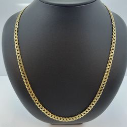 14K Gold Cuban Chain. New 