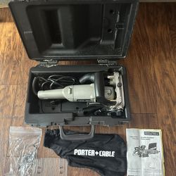 Porter cable double insulated plate joiner W/Case