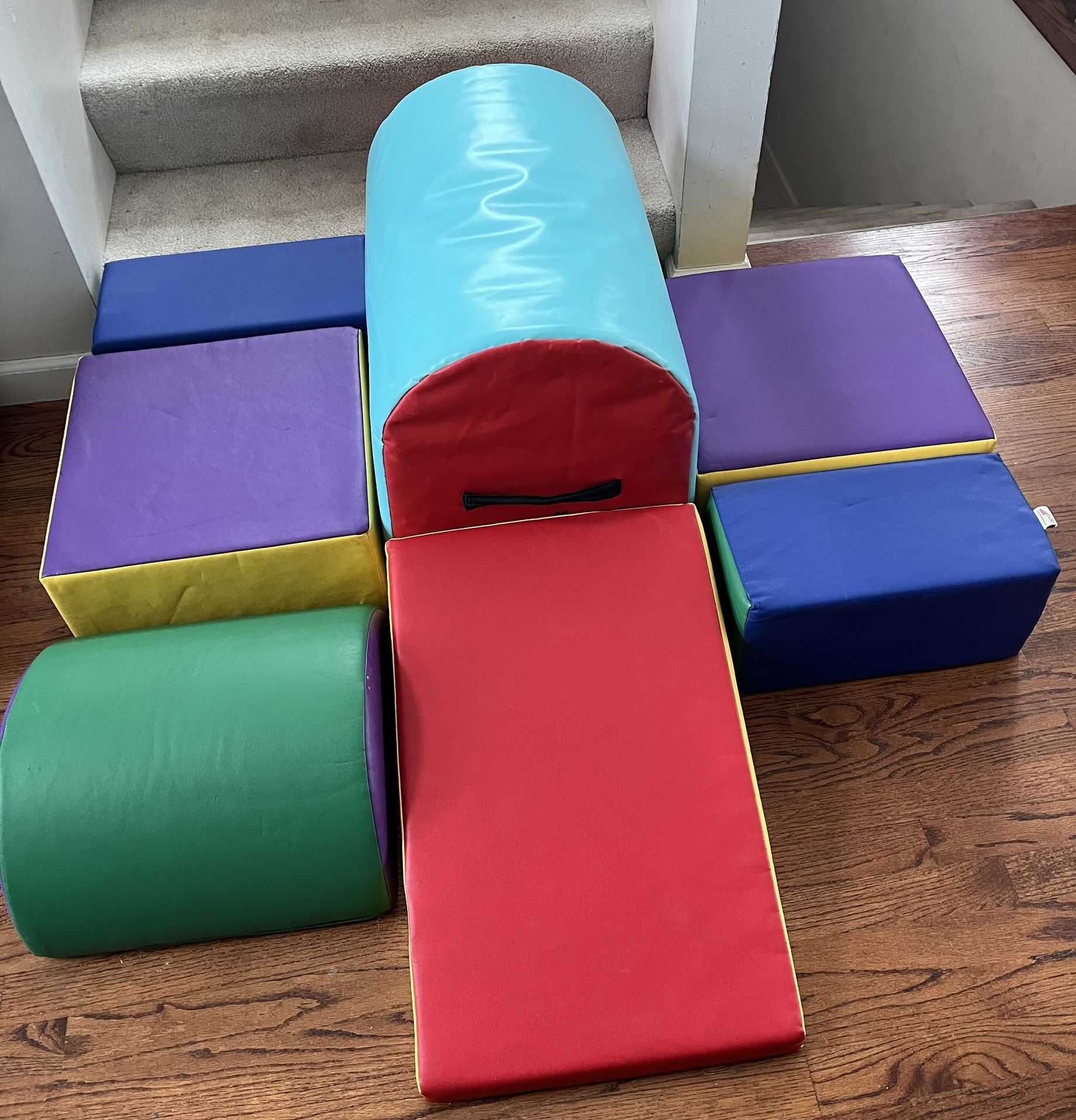 Soft Foam Climbing Blocks. All In Good Condition! No Rips! 