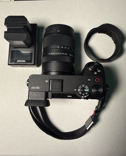 Sony Alpha a6700 Mirrorless Camera with Sigma 18-50mm Lens