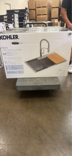 Kohler Provo Kitchen Sink Kit