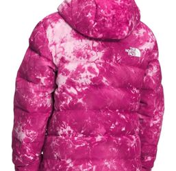 North Face Reversible Down hooded Jacket (XL)