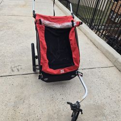 Burley Honey Bee, 2 Seat Kids Bike Trailer & Stroller