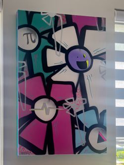 Ze Florist - Original Canvas Paintinf