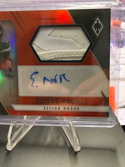 2021 Panini Phoenix Elijah Moore Patch Auto