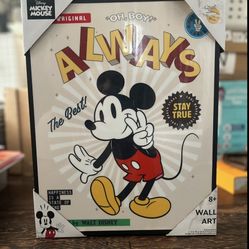 Disney Oh, Boy! Always Mickey Mouse Wall Art