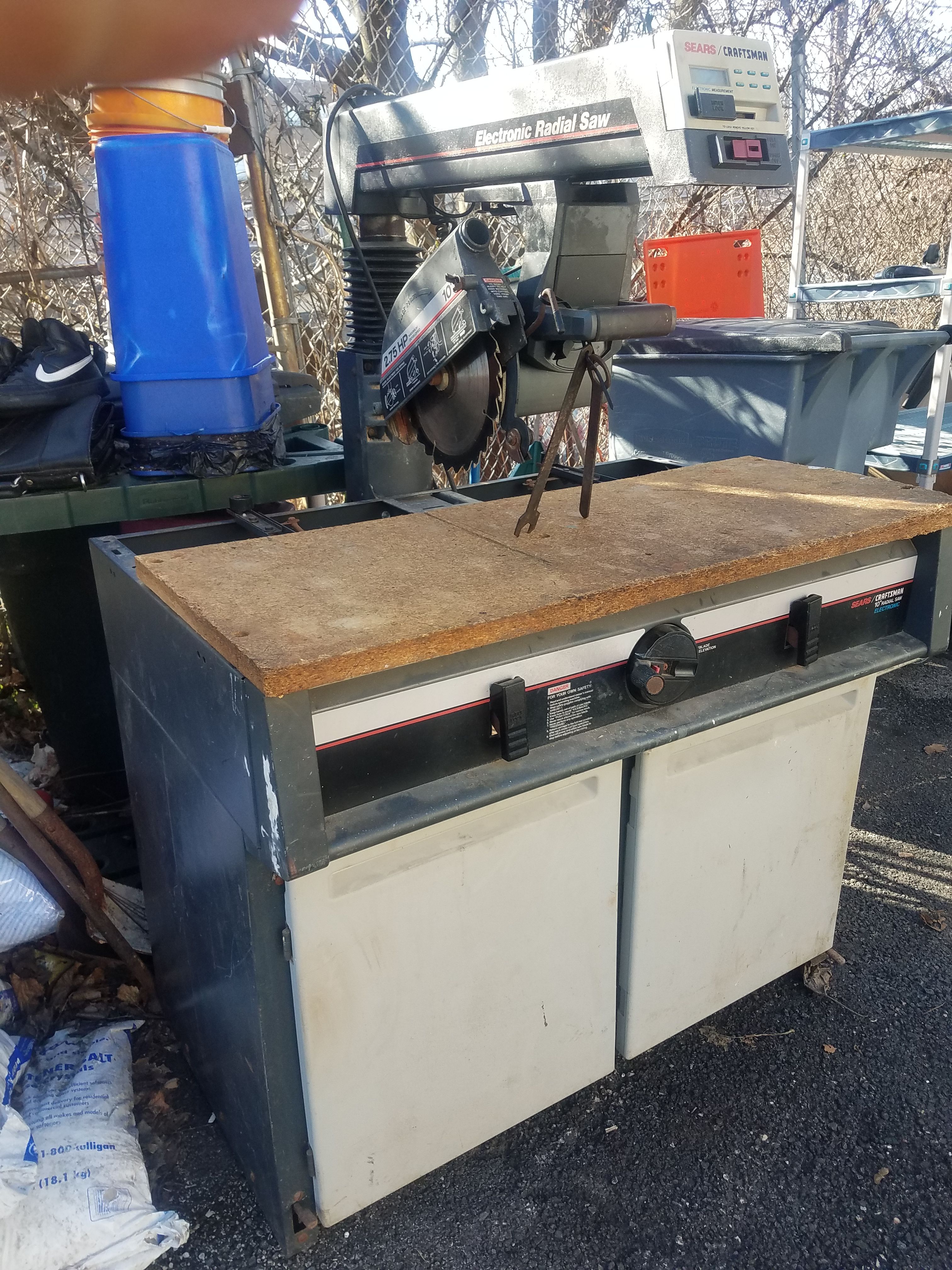 Sears Craftsman Electronic Radial Saw