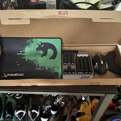 Mamgasnake Gaming Mouse & Keyboard With Mousepad