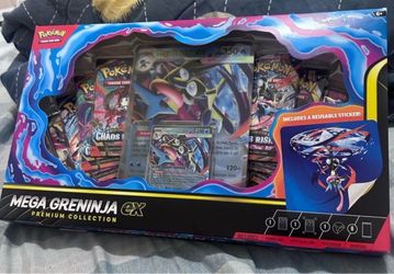Pokémon Mega Greninja ex Premium Collection Box