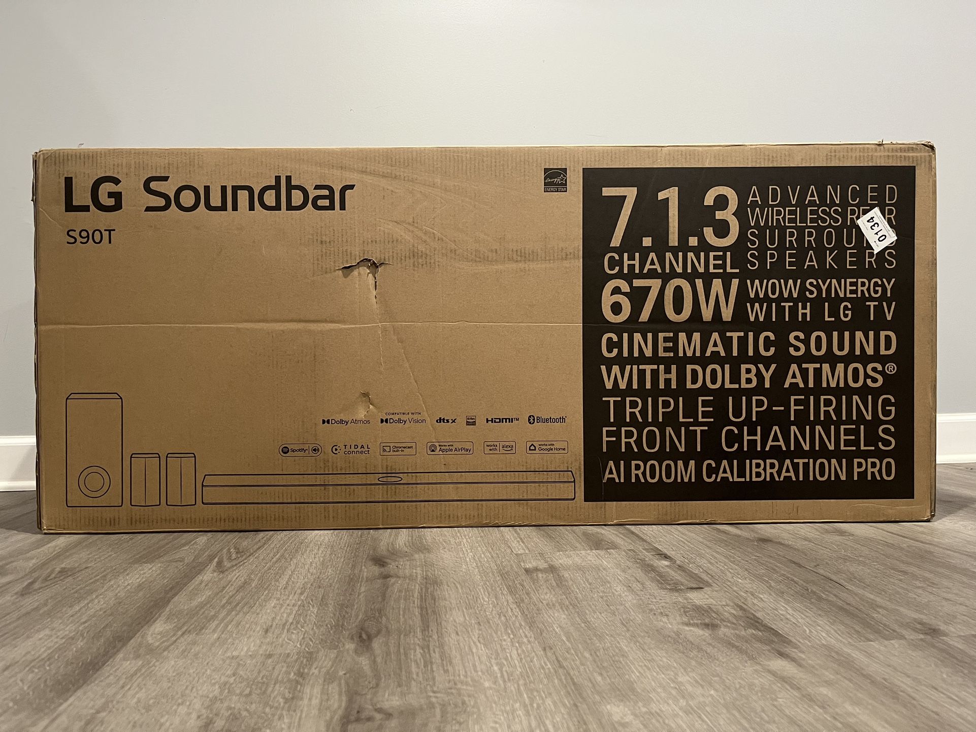 LG Soundbar Dolby ATMOS S90TR