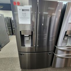 LG 28CF FRENCH REFRIGERATOR 1699! 0 DOWN 0% FINANCING! 1 YR WARRANTY! 48HR DELIVERY!