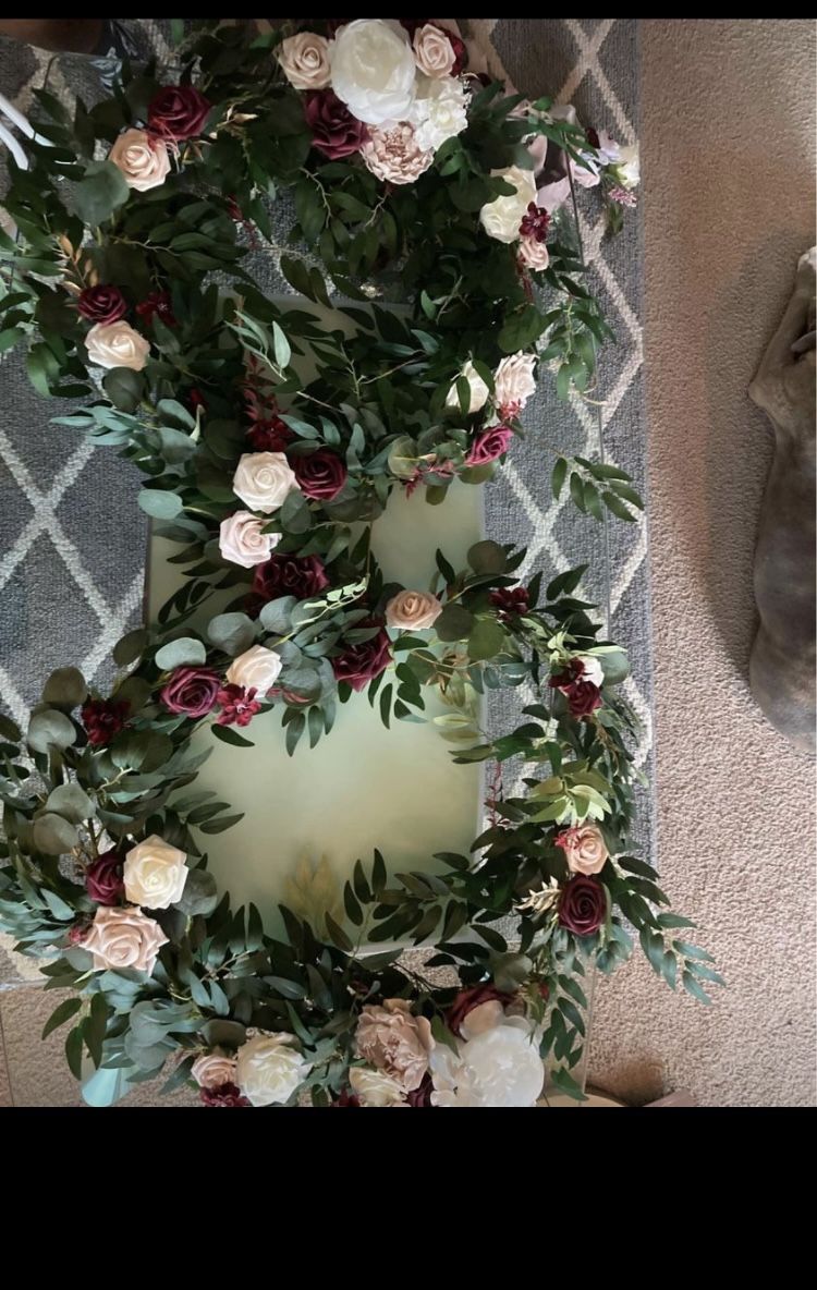 Burgundy Garland