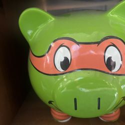 Ninja Turtle Piggy Bank