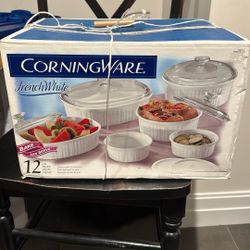 12 piece Corningware set