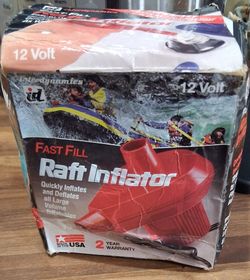 $25 NEW  Interdynamics Fast Fill Raft Inflator (Model RFT-1)