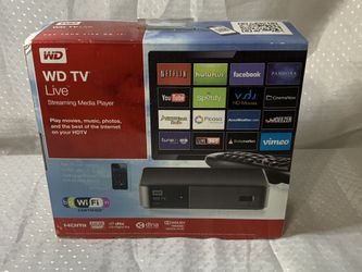 WD Western Digital TV Live HD Streaming Media Player