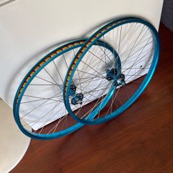 SE Racing Bikes Wheels Rims Blue 26 BMX Cruiser New