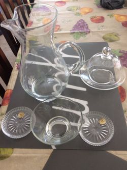Princess house cristal set.$30