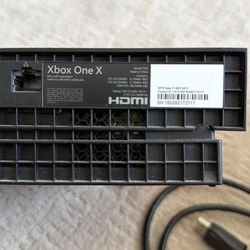 Xbox one X