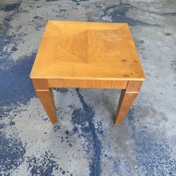 Wood End Table 