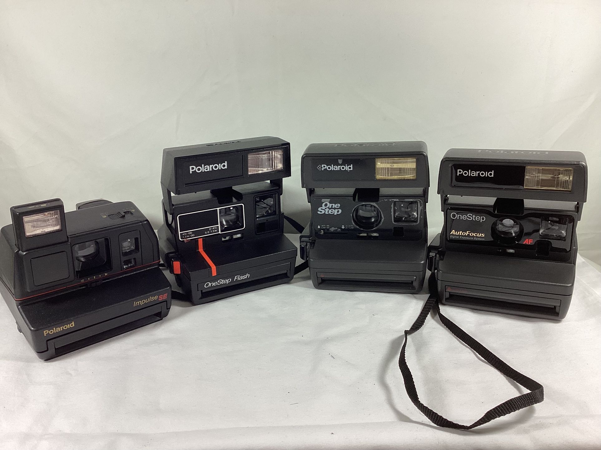 Polaroid Instant Cameras, 4 Styles