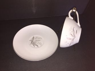 Kaysons Fine China Tea Cup and Saucer 4 sets