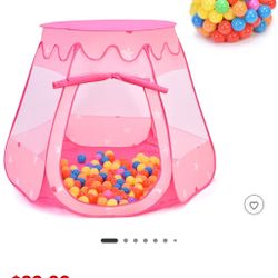 Princess Play Ball Tent