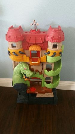 Fisher price imaginext dragon castle