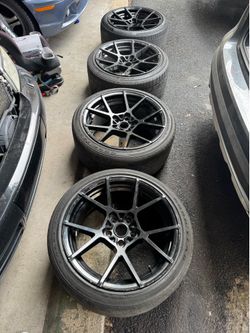 19x10 +40 offset 5x120 Rotiforms