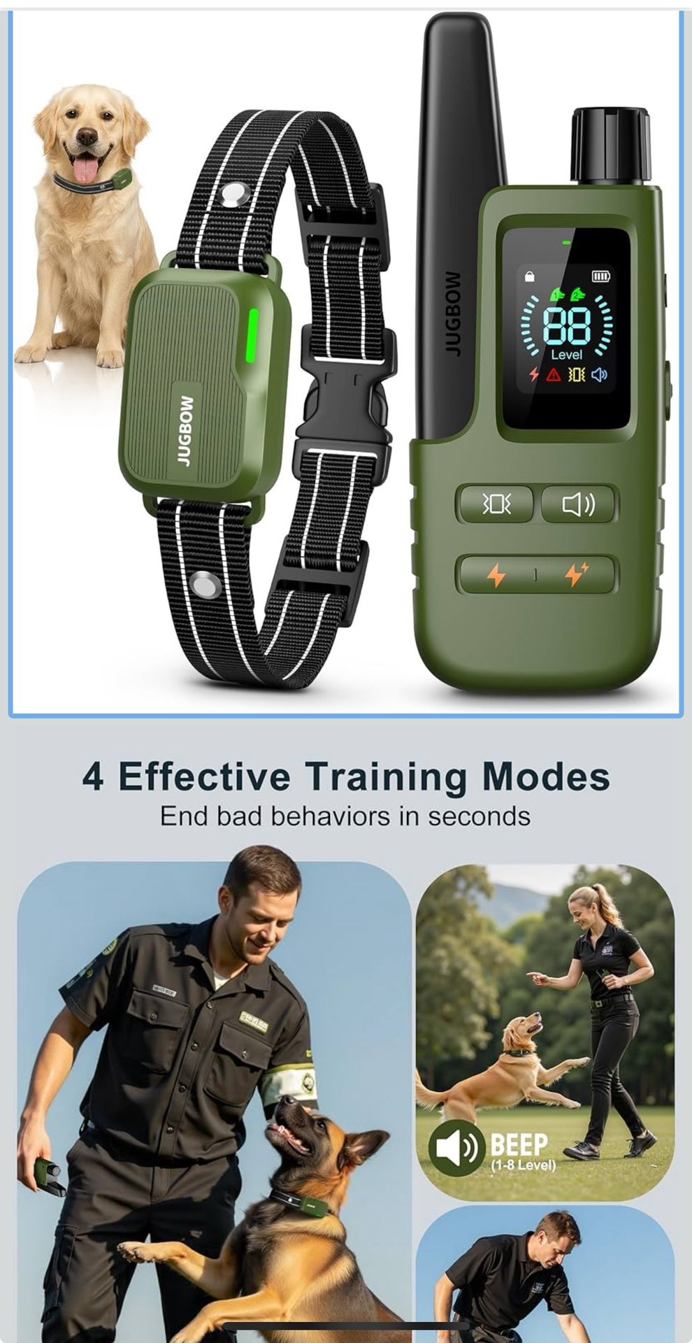 Jugbow Dog Shock Collar Modes,