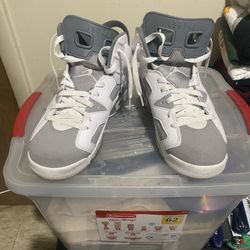 Air Jordan Retro 6’s Cool Grey 