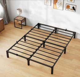 Metal plat form bed size FULL 60 or best offer