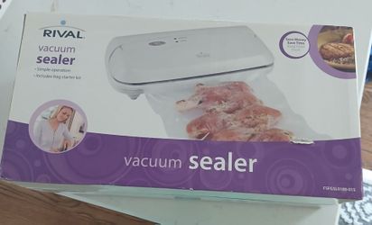 Brand new Rival vaccum sealer