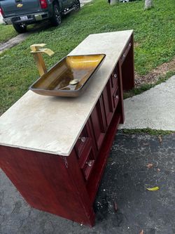 Bathroom Vanity 79”Lx22.5”Wx32”H