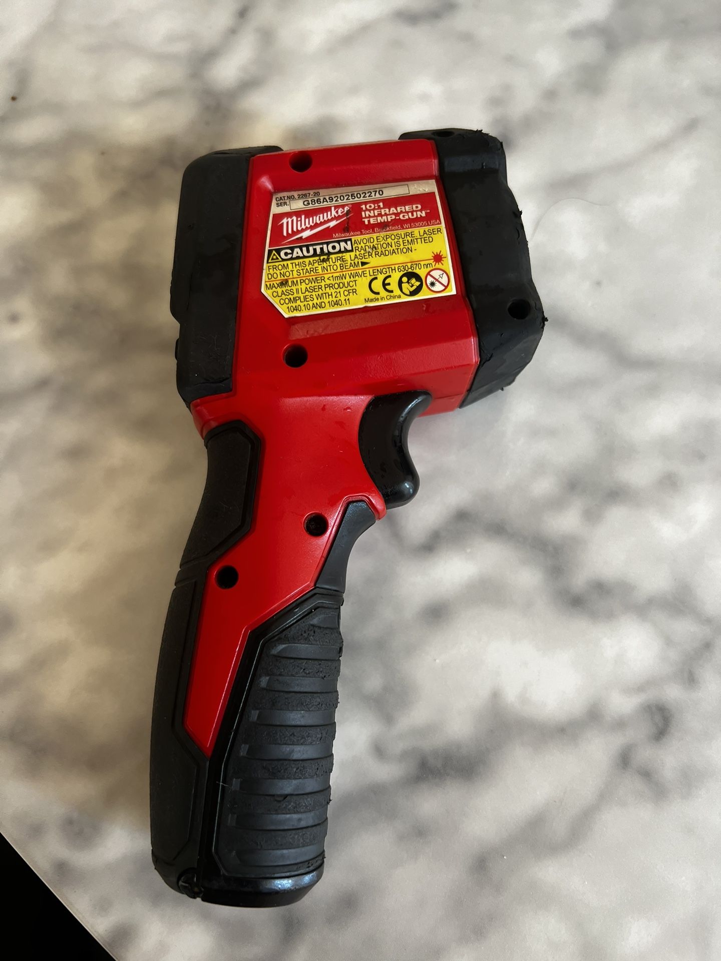 Milwaukee 10:1 Temp-gun