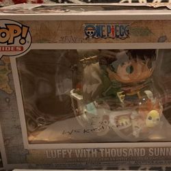 Funko Luffy With Thousand Sunny 2022 Winter Convention Limited Edition